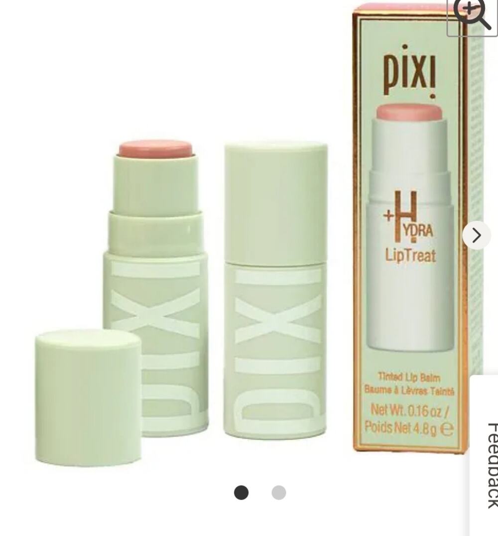 Pixi +Hydra Lip Treat tinted lip balm Peach-y NEW